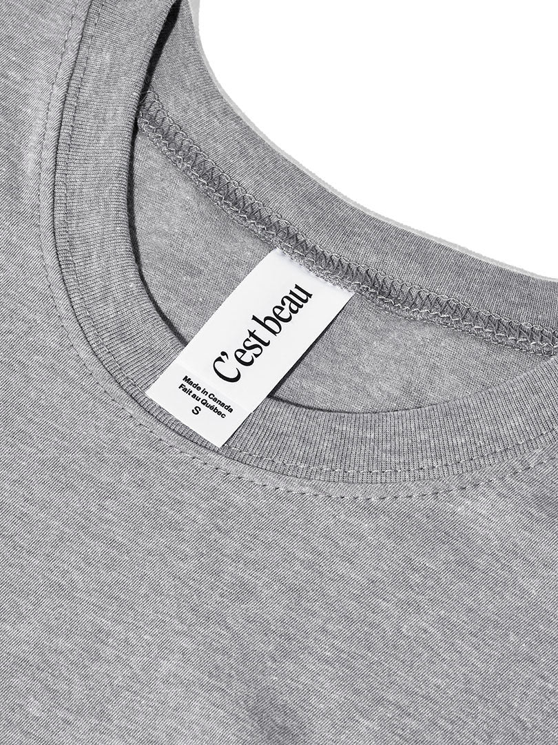 T-Shirt Essentiel - Gris - 5 Pack