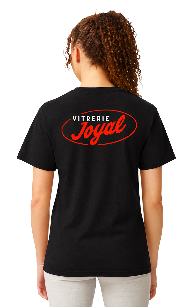 T-Shirt Vitrerie Joyal | Noir
