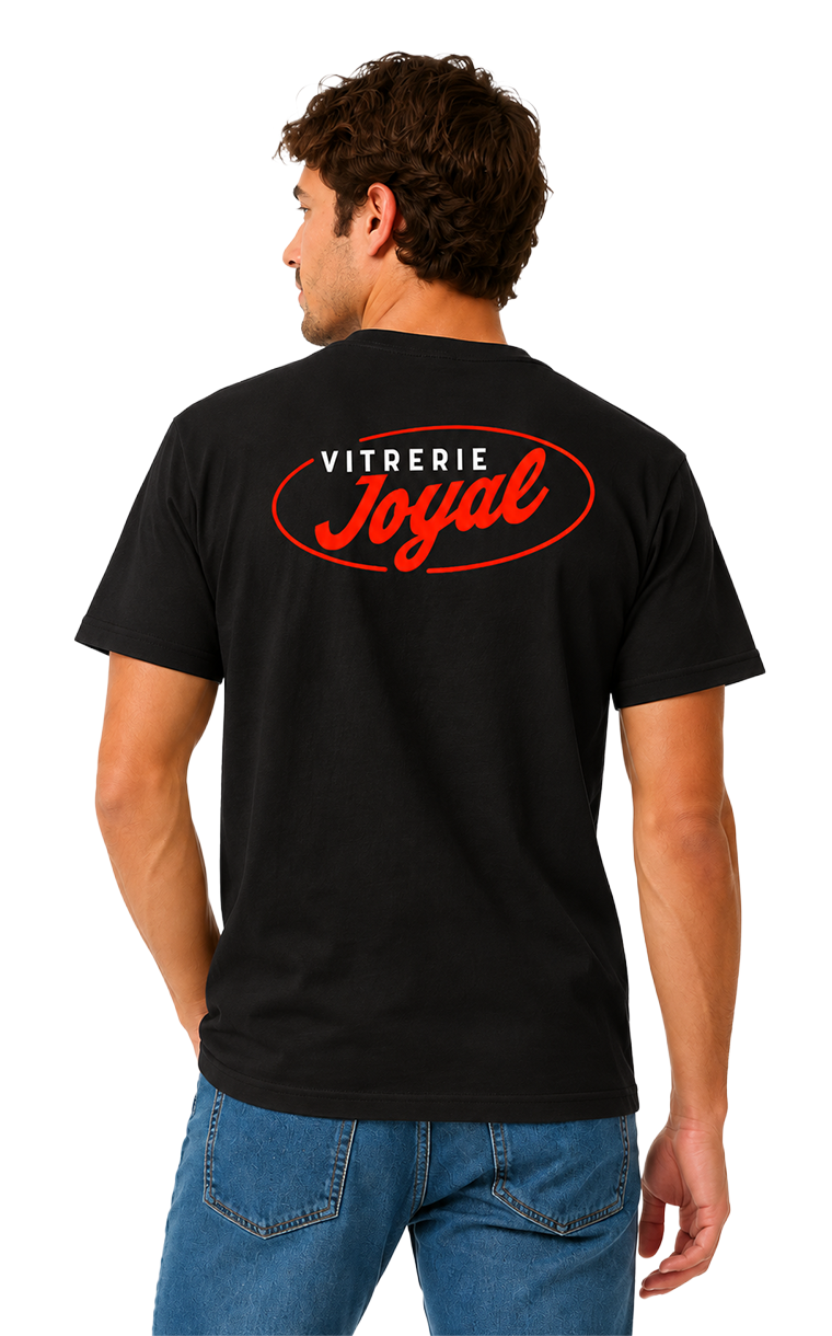 T-Shirt Vitrerie Joyal | Noir