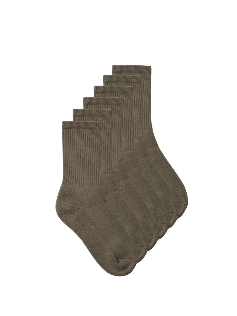 Classic Socks - Sage - 3 Pack