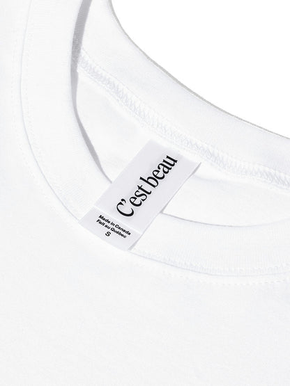 T-Shirt Essentiel - Blanc - 5 Pack