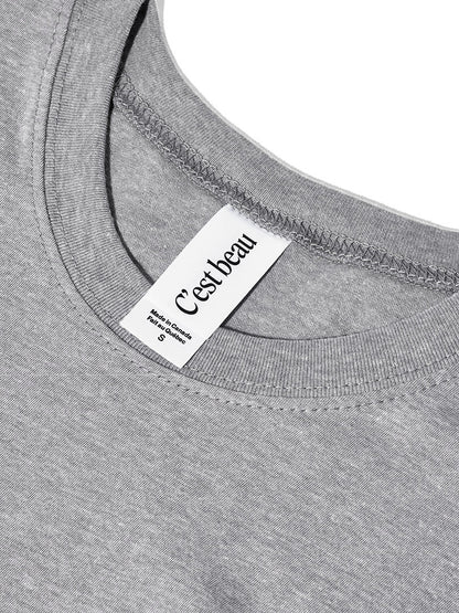 T-Shirt Essentiel - Gris - 5 Pack