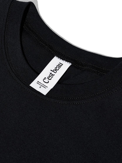 T-Shirt Essentiel - Noir - 5 Pack