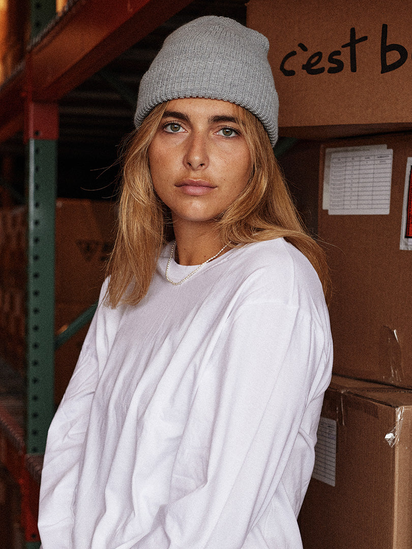 Essential Beanie - Grey