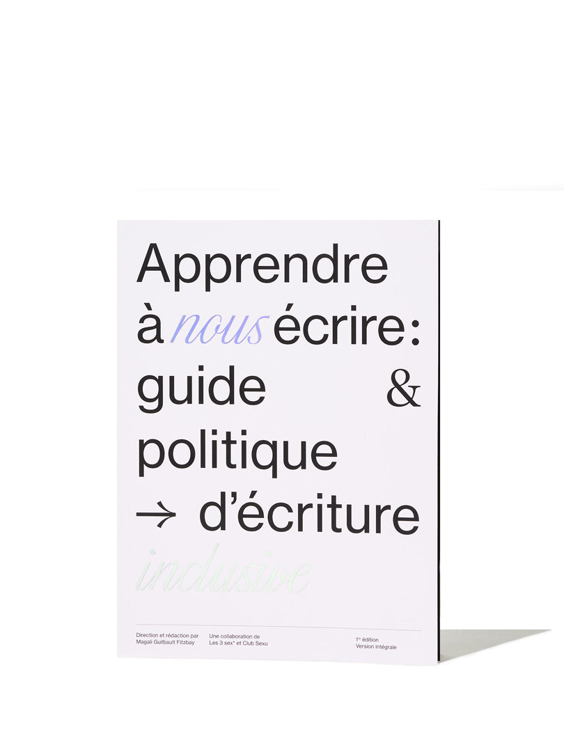 Club Sexu Book - Apprendre à nous écrire (FR)