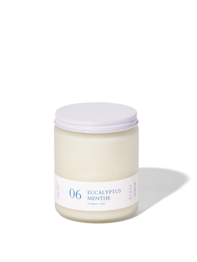 Bougie 06 - Eucalyptus + Menthe