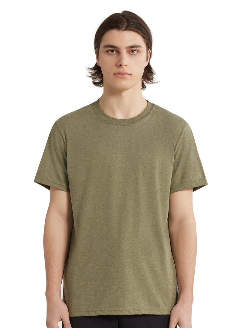 T-Shirt Essentiel - Chiné Vert
