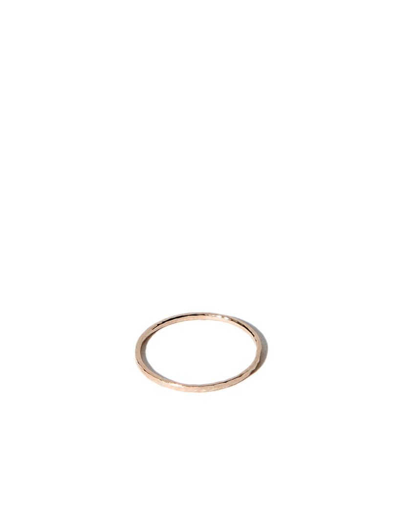 Hammered Ring - Gold