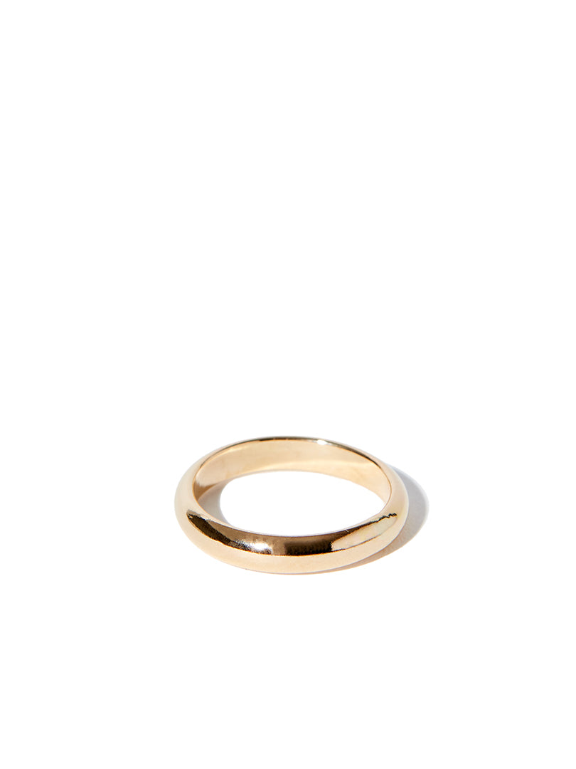 Small Half Round Ring - Gold filled