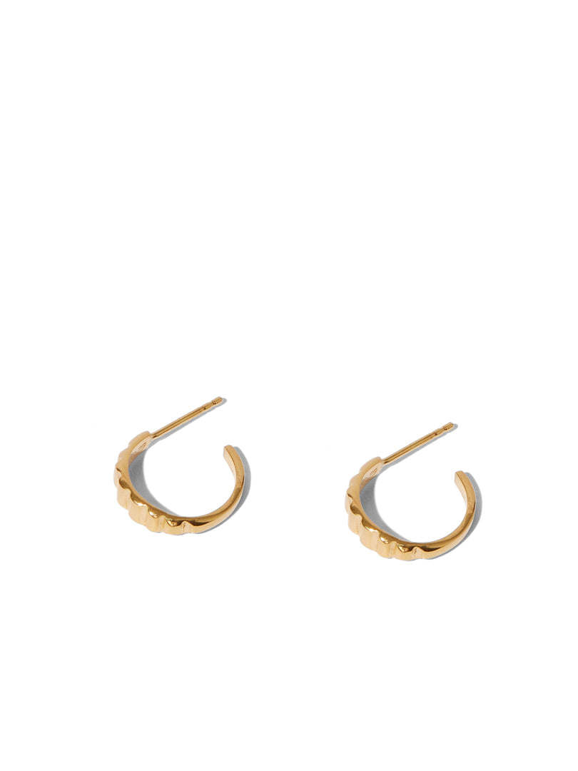 Flot Earrings - Gold Vermeil
